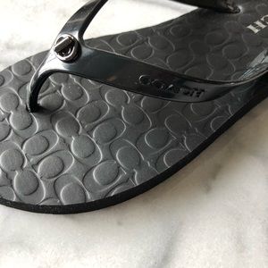 Coach sandals flip flops